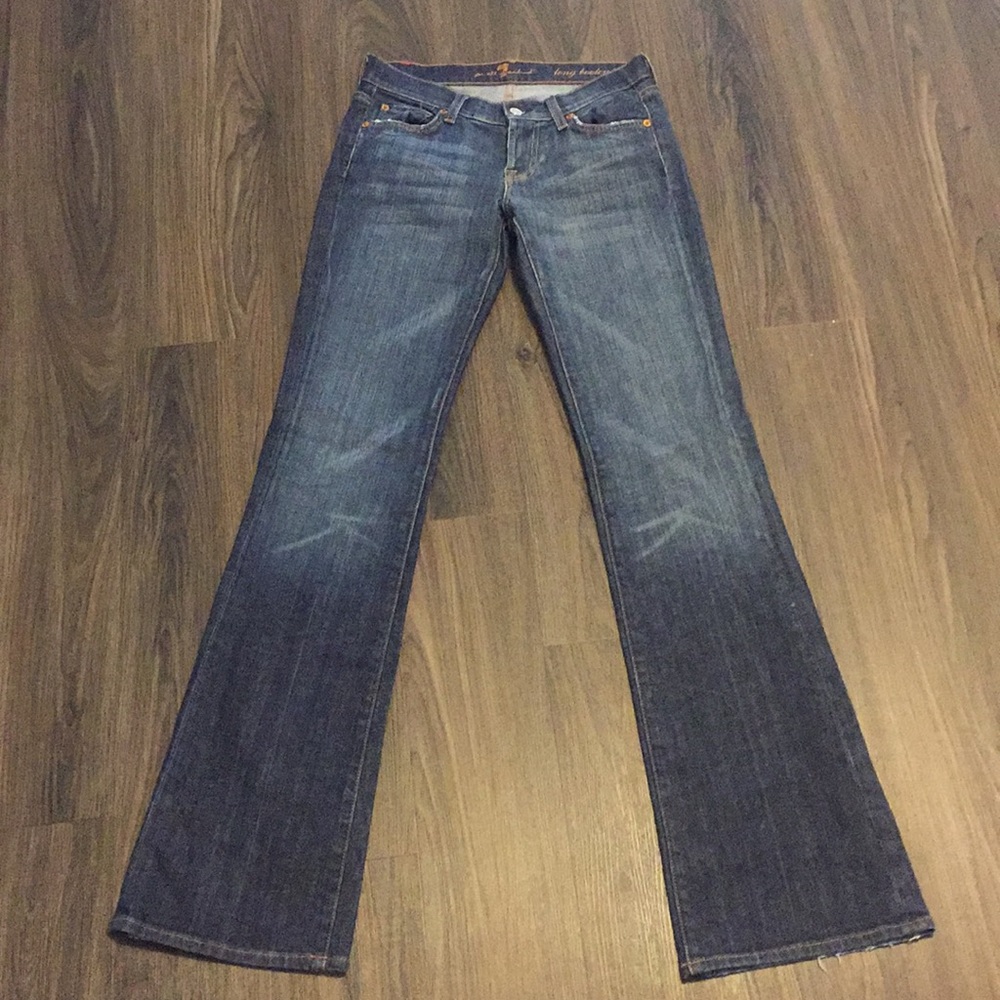 Size 26 long bootcut 7 for all mankind jeans!